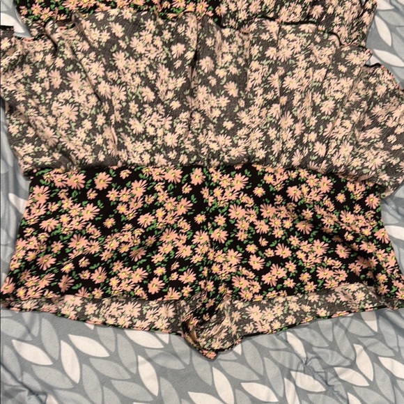 Alice + Olivia Floral Dress jumper - Black and Pink - Picture 6 of 6